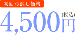 4,500円